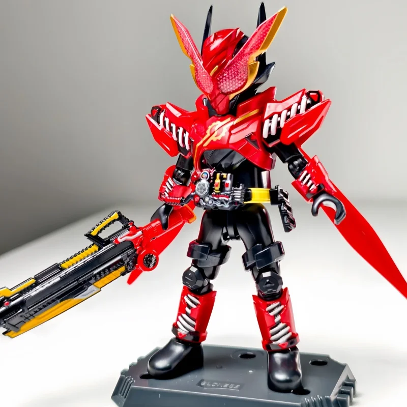 

Blokees Kamen Rider 6th Galaxy Edition Arctic Fox Nine Tailed Build Twin Tank Form Collectible Action Figure Mystery Box Toys