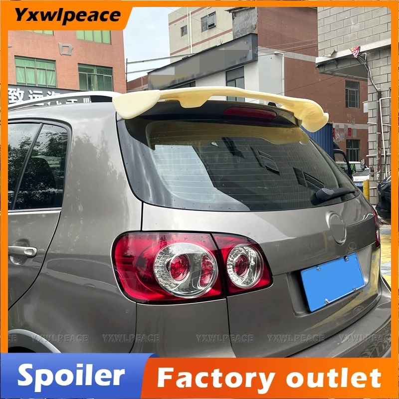 

For Volkswagen Golf 5 Plus Cross Golf Cross Golf 2004 - 2008 ABS Plastic Universal Rear Roof Spoiler Trunk Wing Car Accessories