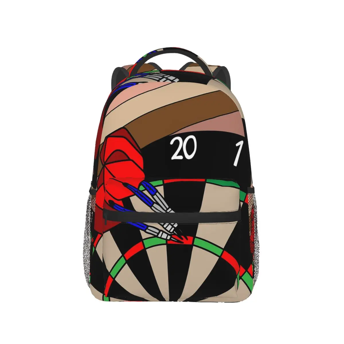 Dartboard Dart Player With Darts Arrows Backpack Hot Sale Daypack Large Capacity Kids BookBag School Bag Shoulder Bags Men Women