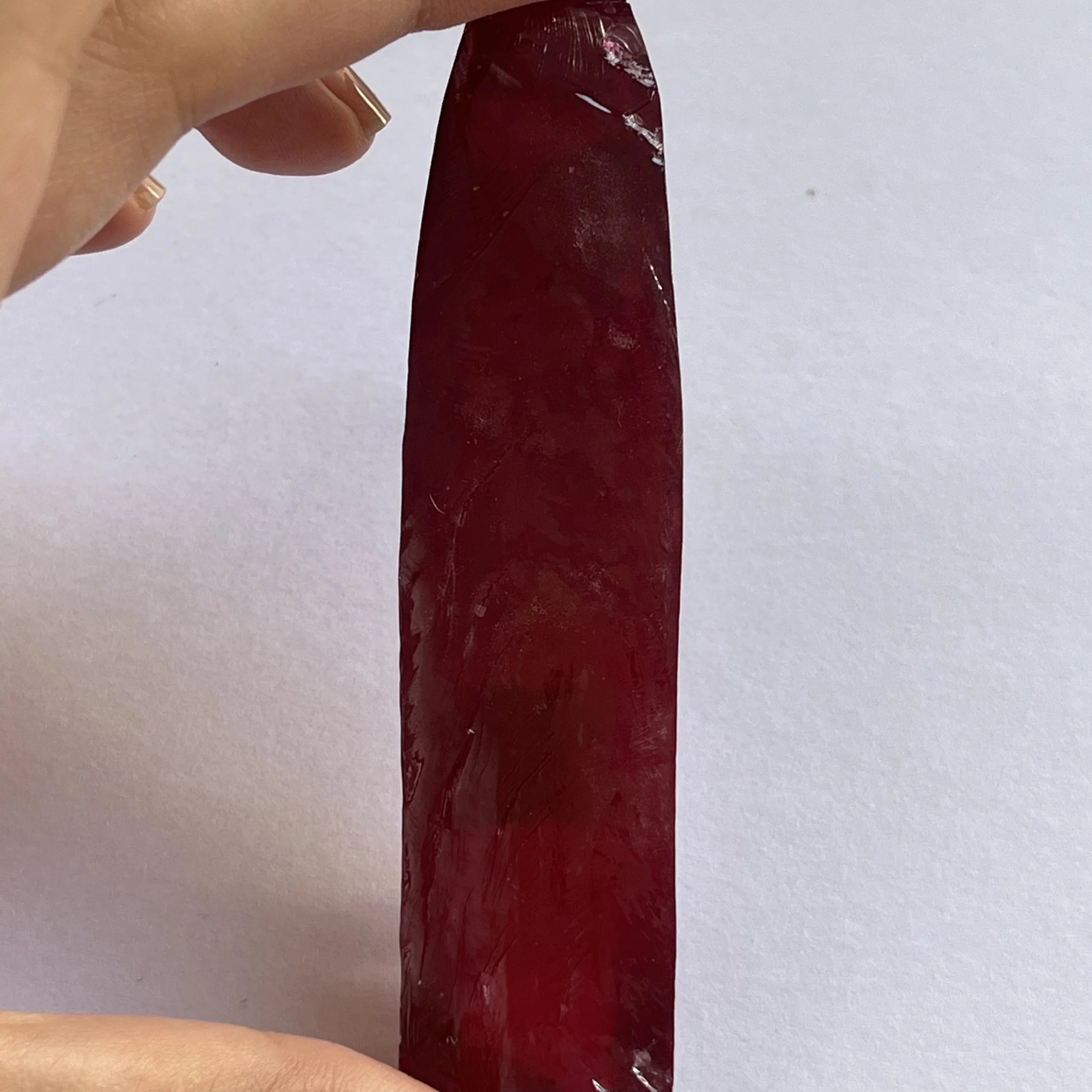 74.3 جرام/وحدة اصطناعية 5 # اكسيد الالمونيوم الخام غير المكرر أحجار كريمة اكسيد الالمونيوم مواد الياقوت الخام #4