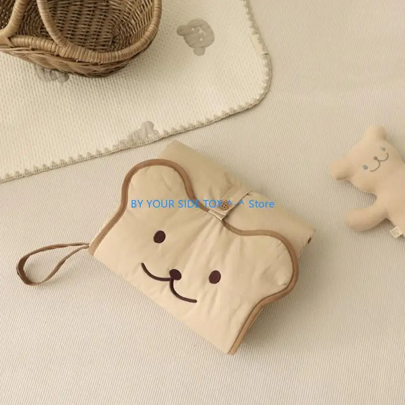 المحمولة طوي الطفل سجادة لتغيير الحفاض لينة حفاضات مبدل مقاوم للماء وسادة الحفاض الرضع دش هدية للرضع حديثي الولادة U6XE