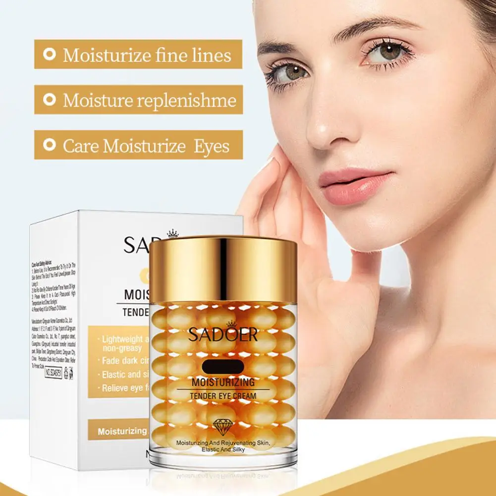 

Moisturizing Eye Cream Gold Hyaluronic Acid Rose Nourishing Firming Anti Dark Circles Anti Wrinkles Eyes Creams