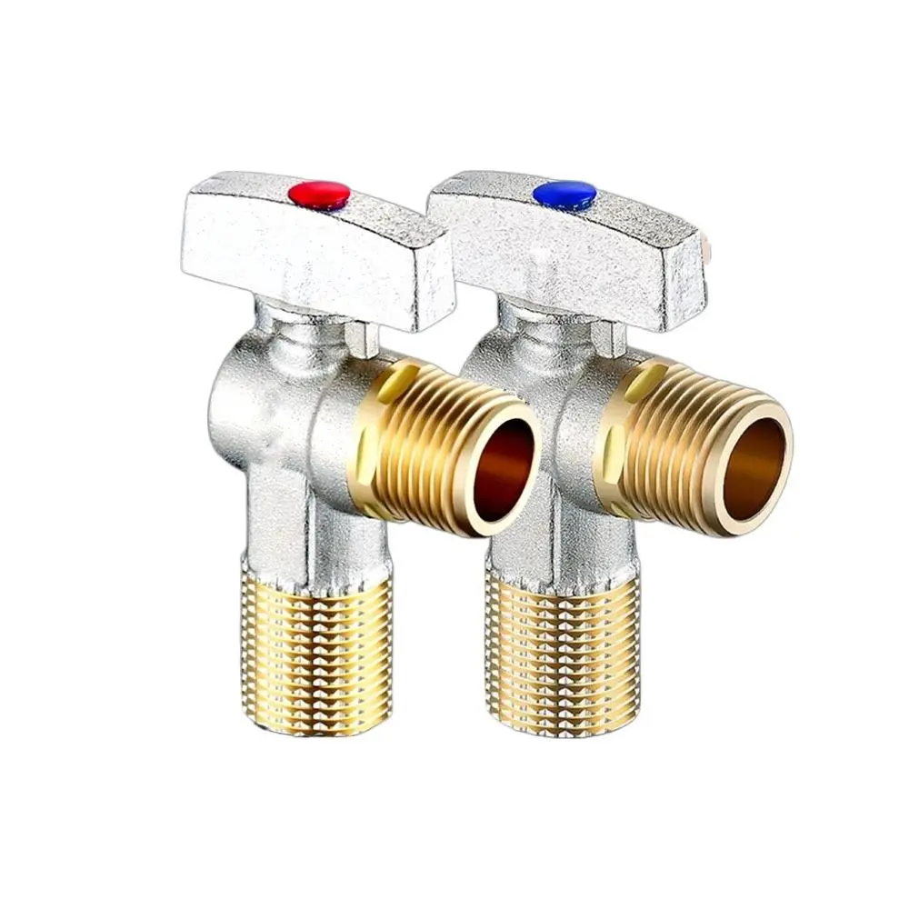 Hot and Cold Water Large Flow Water Stop Valves G1/2