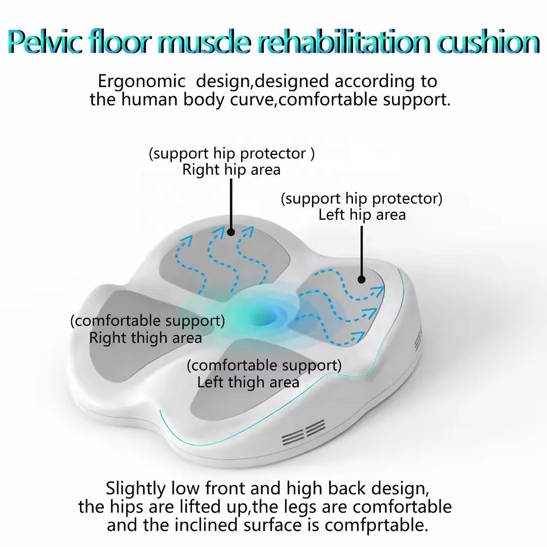 Máquina de suelo pélvico EMS, silla de reparación posparto para incontinencia, Kegel, entrenamiento muscular del suelo pélvico