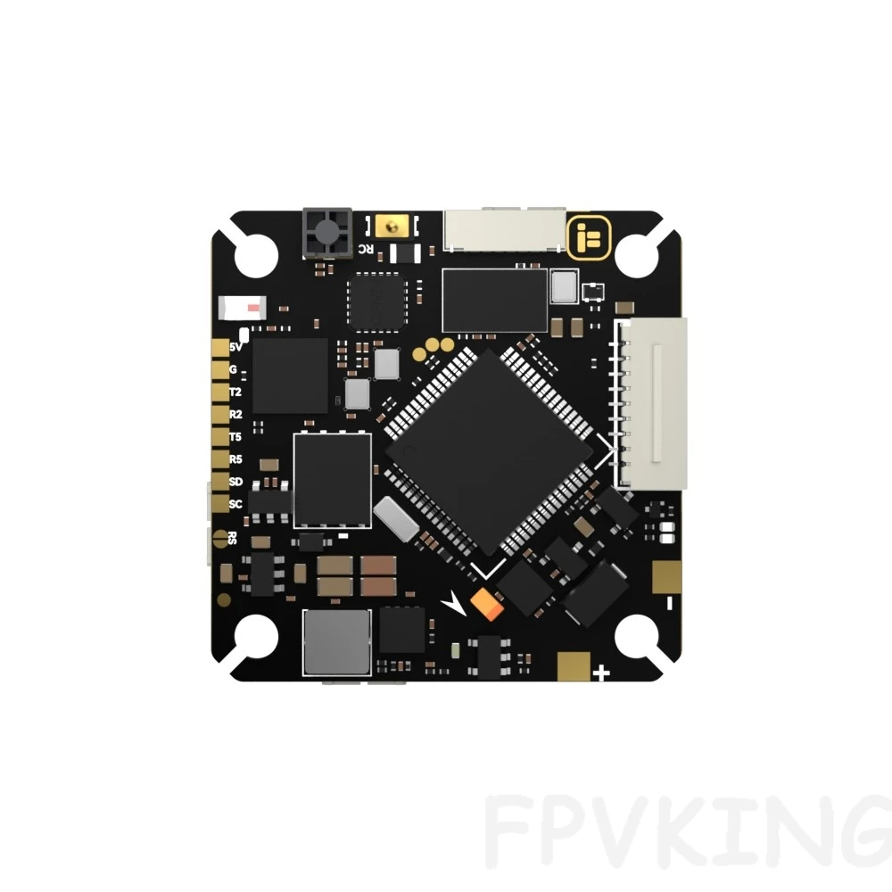 iFlight Borg F7 All-in-One (AIO) Module: RX Equipped, 2-4S Voltage, 25.5*25.5mm Mounting – Fits Defender 20 Lite FPV Drone