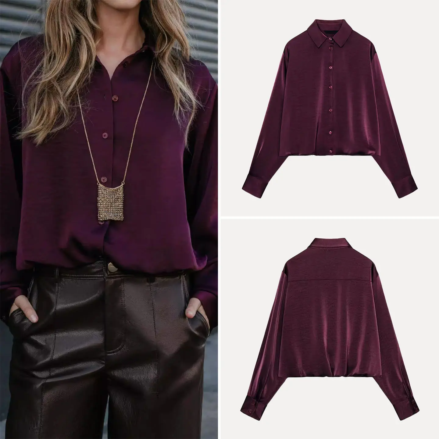 2025 inverno nova mulher faion simples e ele balão sle irt quali commute sle longo sve juventude casual irt