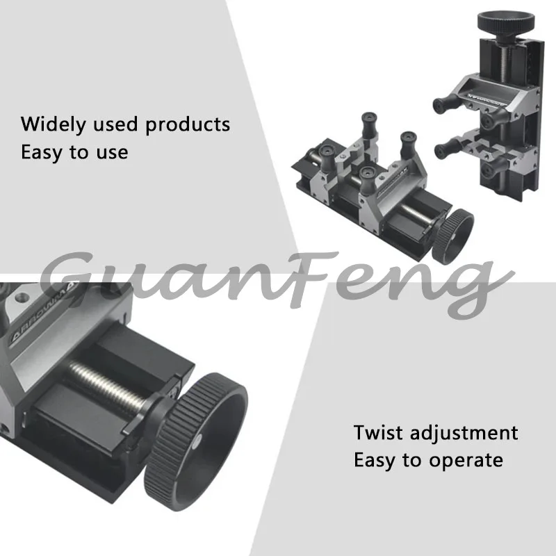 Small Self-centering Bench Precision Clamp Flat Clamp Bench Kit