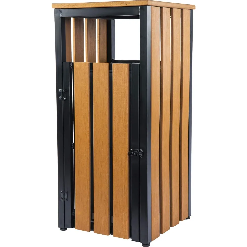 

LLR42692, Outdoor Waste Bin, 1, Teak