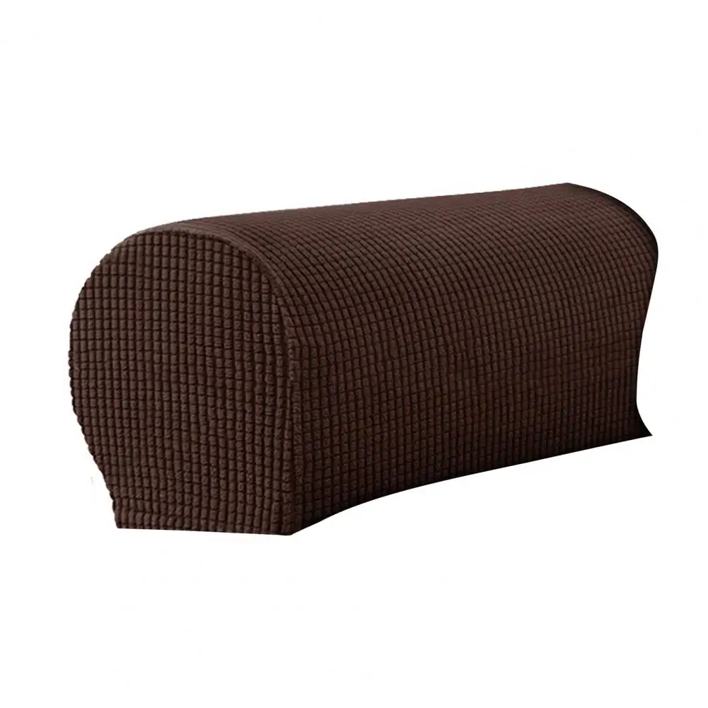 Armchair Slipcover Polyester Armrest Covers Wear-Resistant Bright Color  Helpful Easy Removable Sofa Arm Protector