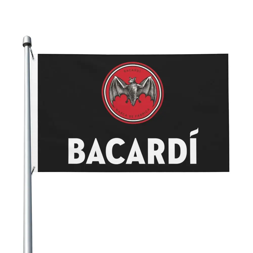جديد Bacardi جهين راية نسيم العلم حديقة العلم الزخرفية العلم حزب راية 3x5FT (90x150 سنتيمتر) #1