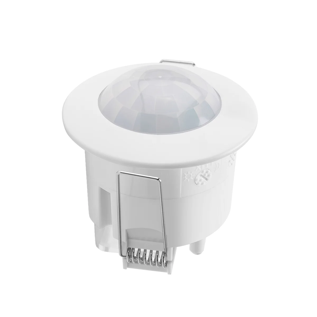 110V-220V 360° Infrared Recessed PIR Ceiling Motion Sensor Detector Light Switch, Motion Light Sensor