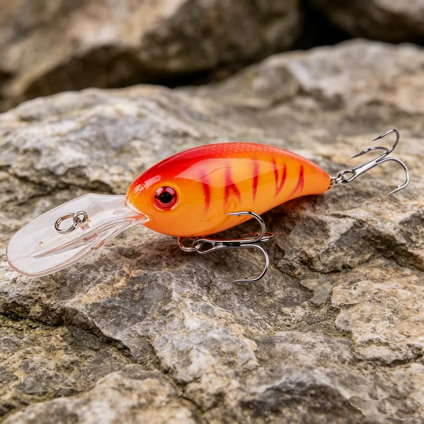 1 Stück Crank-Angelköder Wobbler 14g 10cm Minnow Isca Künstliche Köder Crankbait Leurre für Barsch Hecht Trolling Pesca Angelzubehör