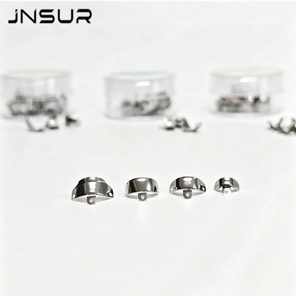 JNSUR Dental-Sektionalmatrizenbänder, M4 Split-Typ perforiertes Vorder- und Backenzahn-Formungssystem, Materialien für die restaurative Zahnmedizin – Detail 14