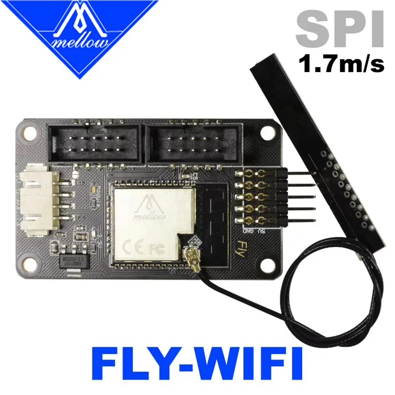 Mellow FLY Wifi V2.0 Antenna ESP32 Board 1.7M/S RepRap Firmware RRF Duet Wifi For FLY-F407ZG CDY SKR PRO SKR GTR STM32 Chip
