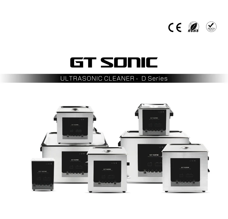 GT SONIC D20 Medical Use Cleaning Machines All Stainless Steel Circuit Board Digital Commercial Ultrasonic Cleaner
