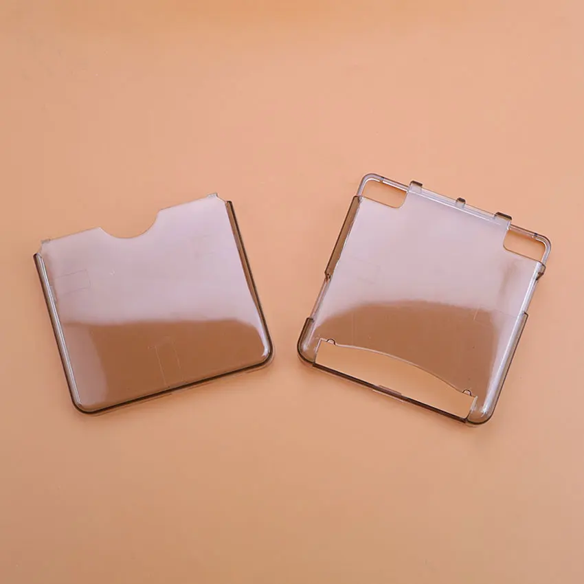 ChengHaoRan Plastic Clear Protective Cover For GBA SP Crystal Shell Housing Box Screen Protector Film For Gameboy Advance SP