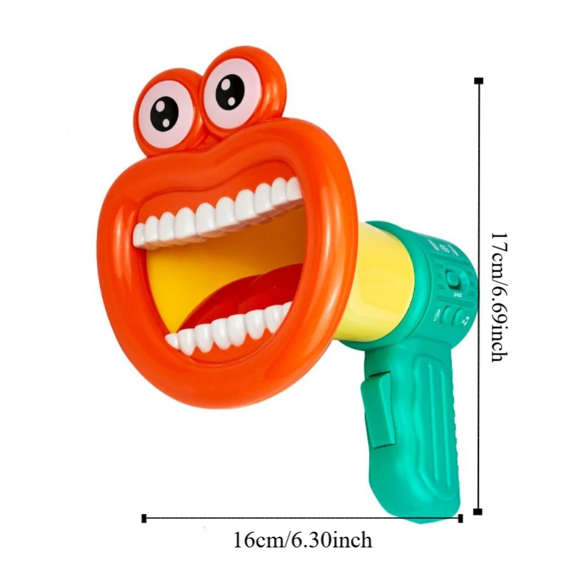 Elektronische megafoon Opname Speelgoed Hoorn Handheld Speaker Handmicrofoon Vocaal Speelgoed Grappige microfoon Geluidsversterkers Recorder Kinderen