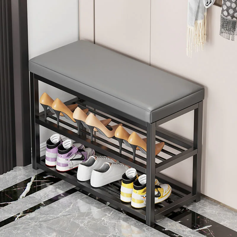 

Entryway Bench Shoe Rack Cabinet Storage Organizer Modern Shelf Shoe Cabinet Nordic Indoor Meuble A Chaussures Home Furniture