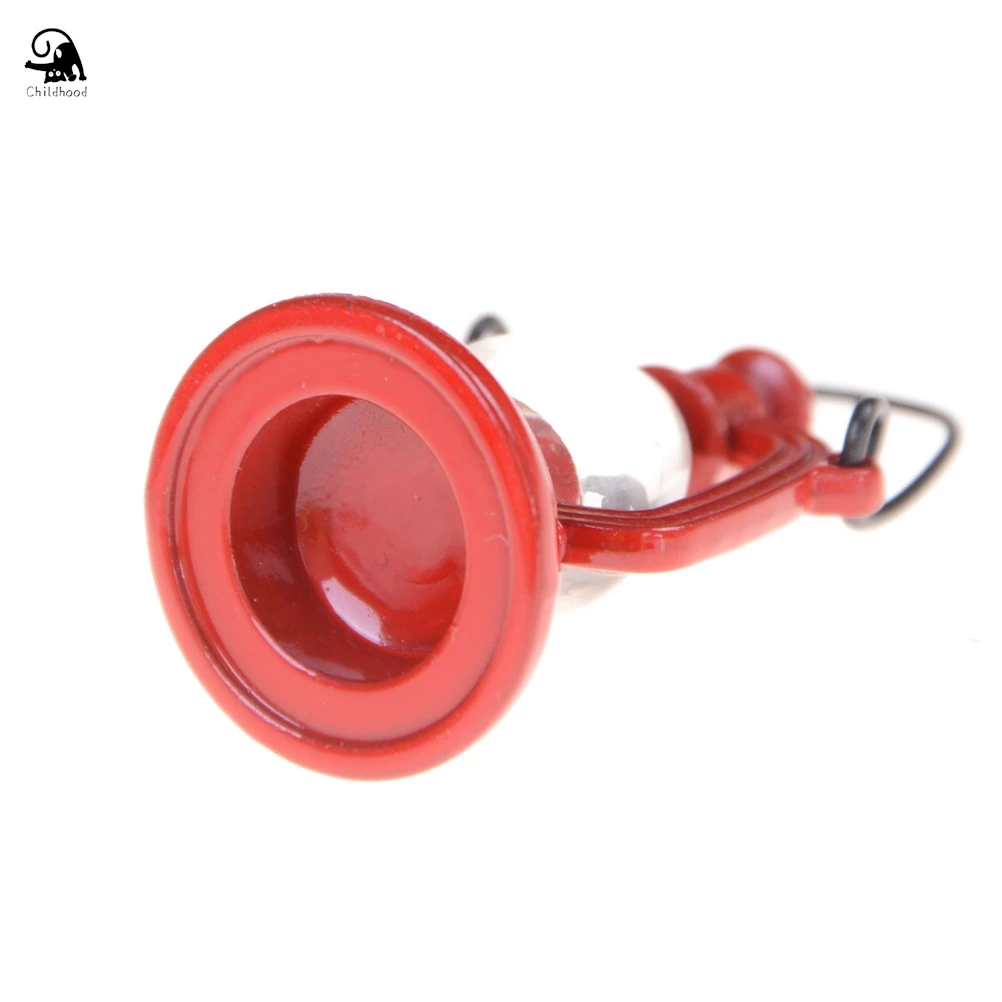 1 pz 1:6 scala Retro lampada a olio casa delle bambole giocattolo in miniatura bambola cibo cucina soggiorno accessori 23mm * 43mm