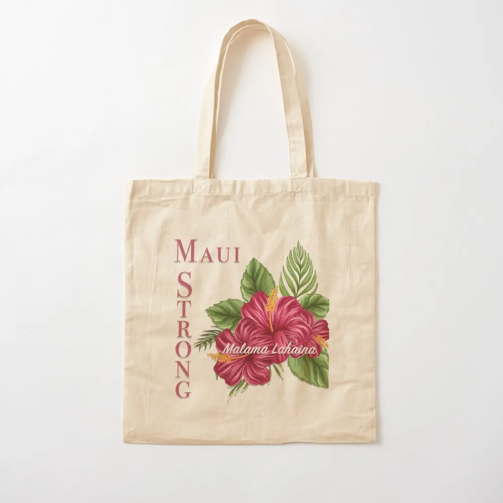 Malama Lahaina - Maui Strong 2 Tote Bag custom bags shopper bags Canvas canvas tote