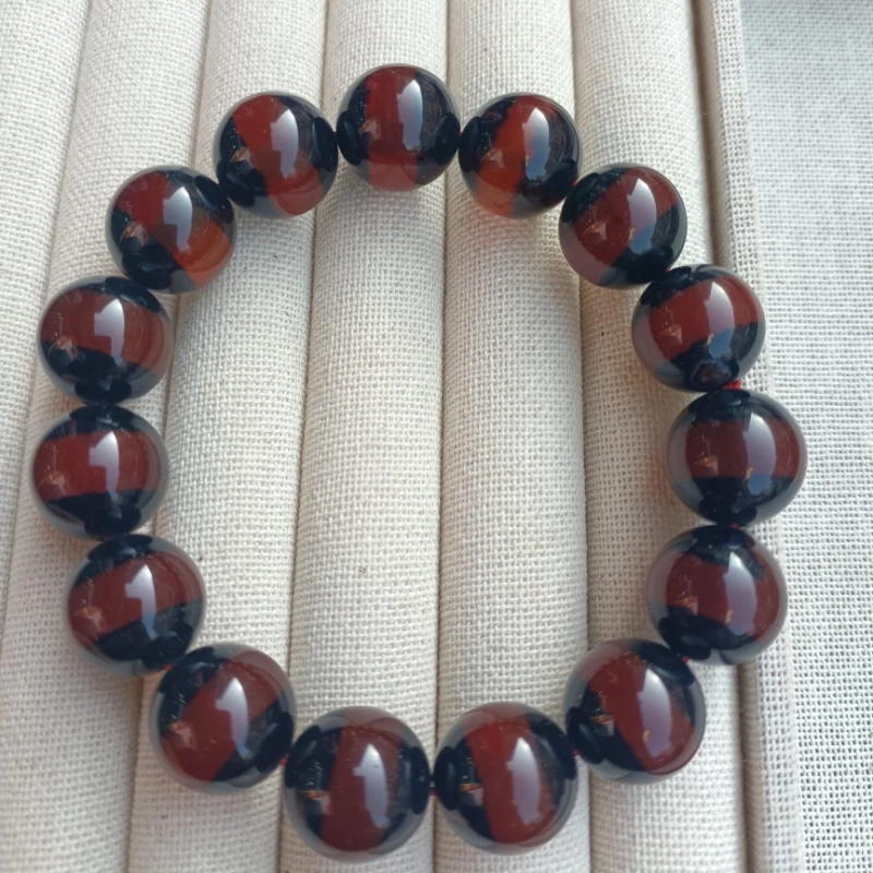 

New Natural Agate Single-circle Bead Bracelet, Fashionable, Simple and Versatile Jewelry
