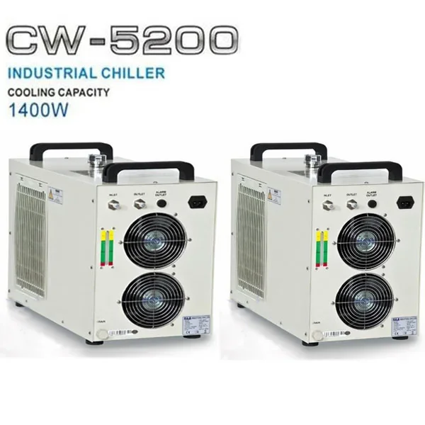 HAOJIAYI Origin Teyu S&A CW5200AG 50Hz Industry Air Water Chiller for 150W Co2 Laser Tube