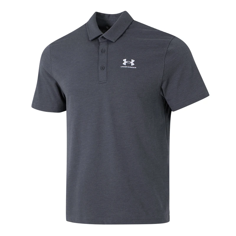 

Underarmour Short-Sleeved Men's Golf Polo Shirt Comfortable Casual Running Training Breathable Sports T-Shirt 1386608-025