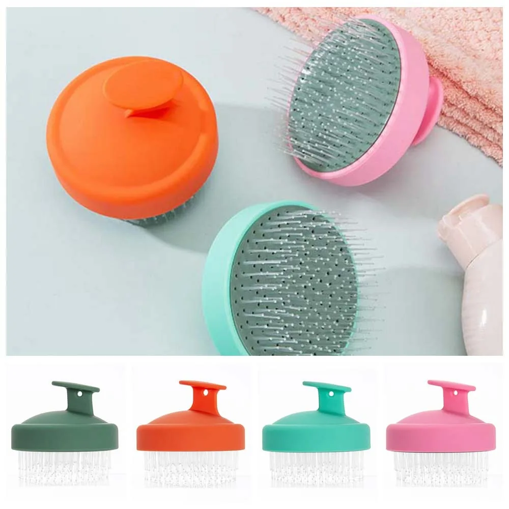 

Shampoo Head Scalp Massage Brush Skin Friendly Hair Washing Massager Comb SPA Massage Brush Beauty Hair Tool Salon