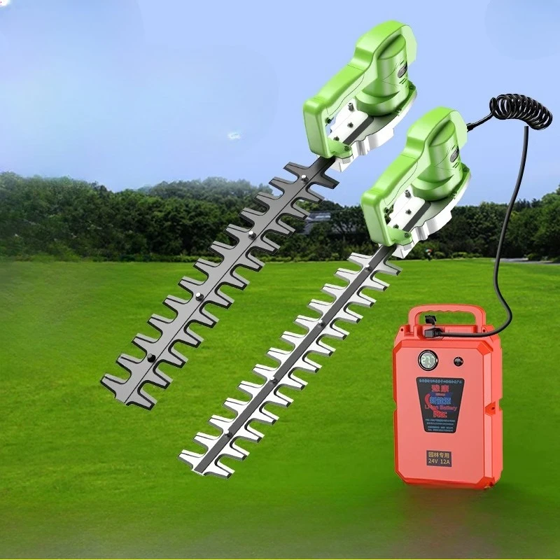 

24V multifunctional hedge trimmer with lithium battery high-power pruning shears Honeysuckle tea branch trimmer
