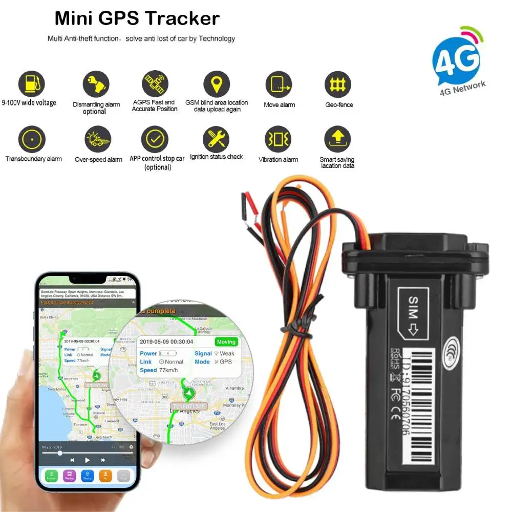 

ST-901 Global GPS Tracker Waterproof Built-in Battery GSM Mini for Car Motorcycle Cheap Vehicle Tracking Device Online Software