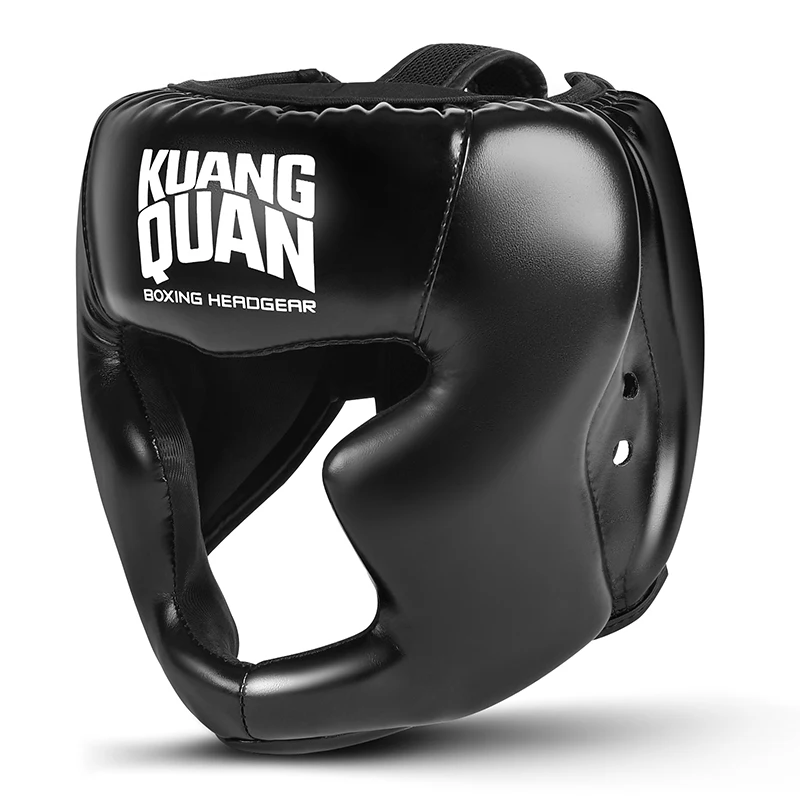 Kick Boxing Helmet for Men Women PU Karate Muay Thai Guantes De Boxeo Free Fight MMA Sanda Training Adults Kids Equipment