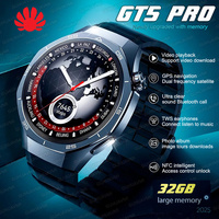 Original GT5 Pro New 32GB Memory SmartWatch Men Video Play NFC GPS Navigation Clock AMOLED Sports Call Waterproof Bracelet 2025