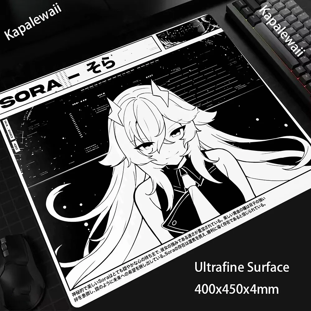 Anime Ultrafine Surface Gaming Mouse Pad, Gaming Mouse Mat, Office Computer Mousepad, Professional Gamer Desk Mat, Premium, 45x40cm