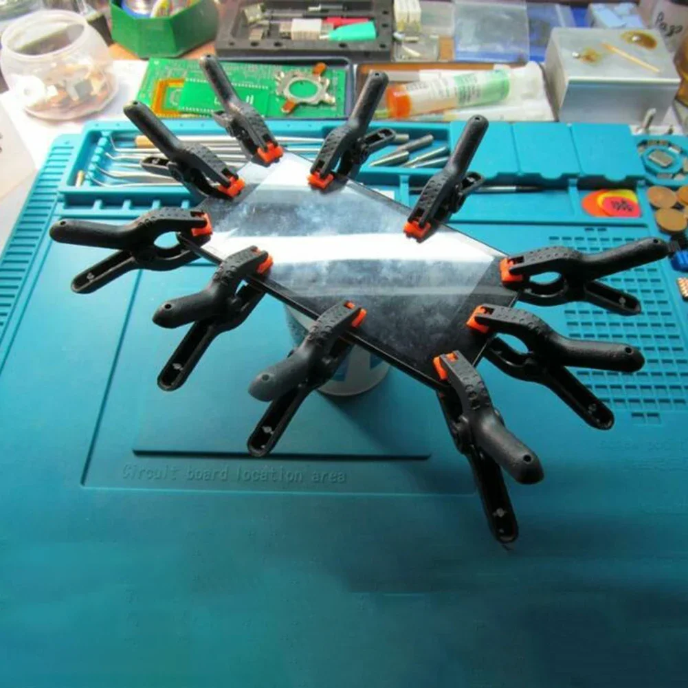 

10pcs Spring Clamps Photography Studio Background Holder Clips Backdrop Clamp Pegs Photo Equipment Wood-working Tools