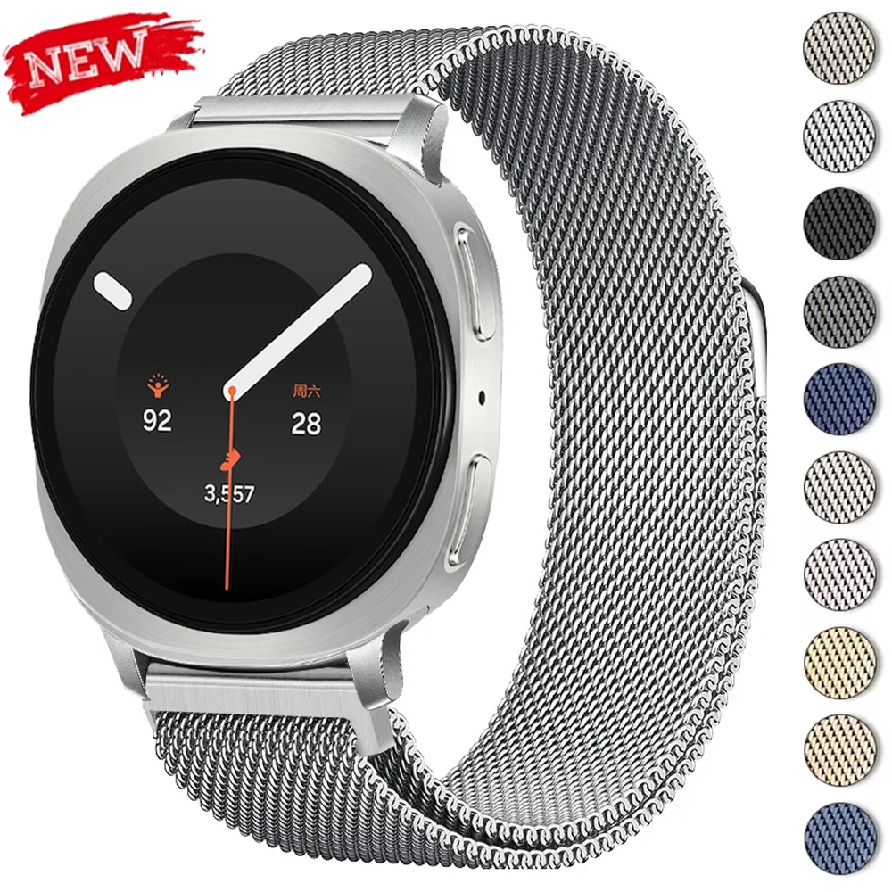 Magnetisches Armband für Samsung Galaxy Watch Ultra2 2026 47mm, Milanaise-Armband für Watch 9/8 40/44mm, 8Classic 46mm Edelstahl-Armband