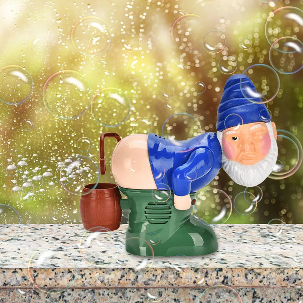 Babbo Natale Soffiatore per bolle di Babbo Natale Creatore di bolle creativo e divertente con suono e luce Bomboniere natalizie a batteria