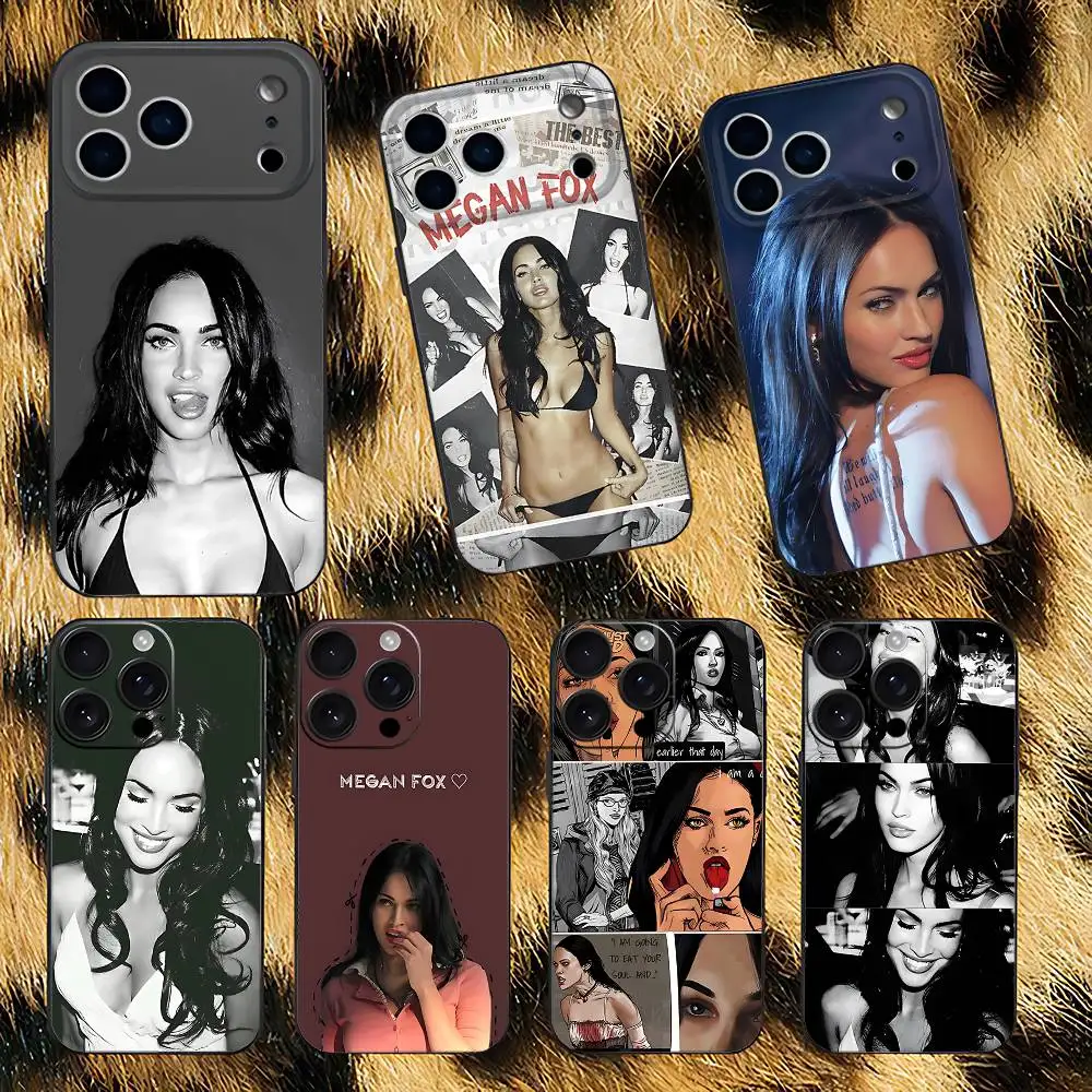 

Jennifers Body Megan Fox Black Soft Case For iPhone 17 13 14 15 11 16 12 Pro Max Pro Max Plus E Air Mini Phone Cover Shell