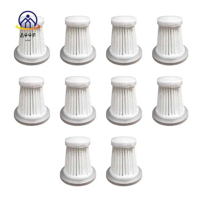A44F-자동차 진공 청소기 필터 10개 재사용 가능 세척 가능 진공 청소기 휴대용 진공 청소기 도구 필터 교체