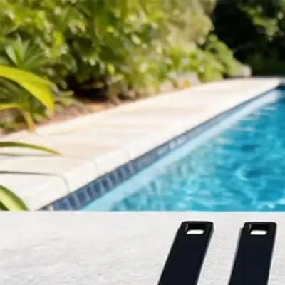 Pool Fastening Straps 6-Pack Adjustable Fit Most Standard Pool Edges and Anchor Points Securely Pool Fastening