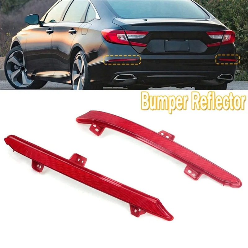 Réflecteur de feu antibrouillard arrière pour Honda Accord 10, réflecteur de pare-chocs arrière automatique, génération 33555-TVA-H01, 33505-TVA-H01