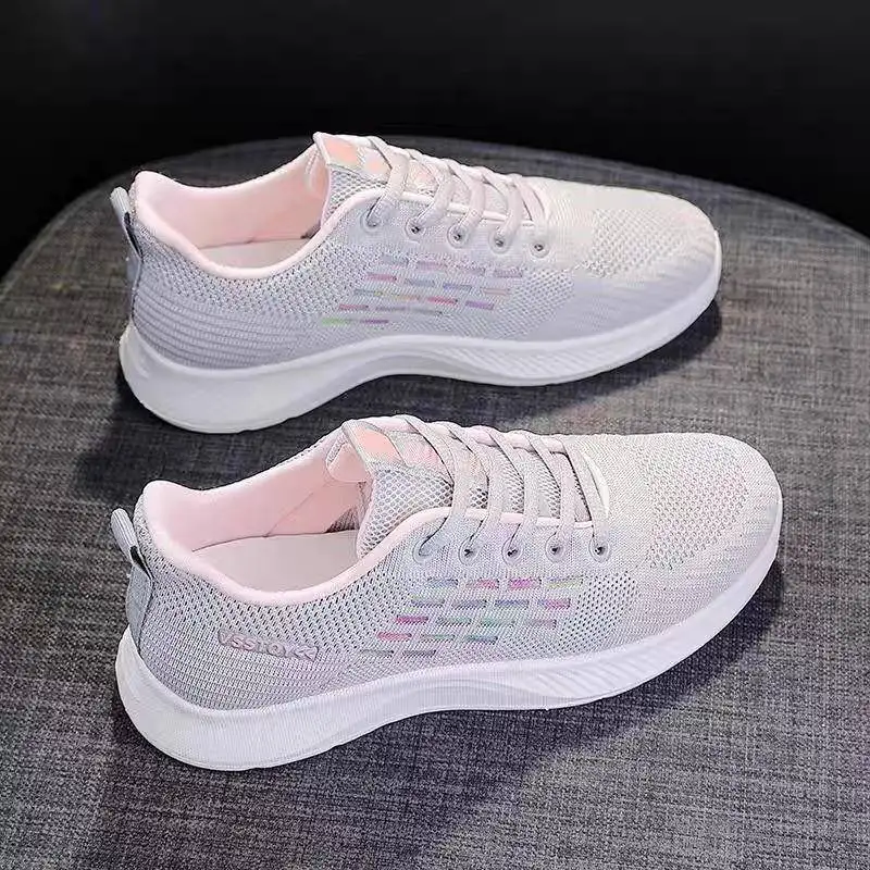 

Women's Breathable Lightweight Mesh Shoes Summer Soft Bottom Sport Shoes Hollow out Thin Style Casual Shoes Versatile Mom Shoes