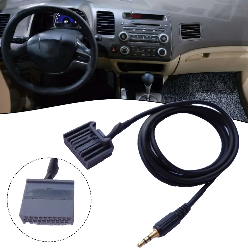 3.5mm Audio Car Cable AUX Adapter For Honda 2006-2013 Input Connector 20Pin Car Aux Audio Cable Radio Adapter car accessories