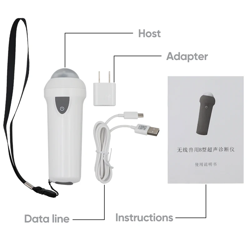 Portables Veterinary Ultrasound Scanner Pig Sheep B-Ultrasound Machine Animal Pregnancy Tests Kit for Sale