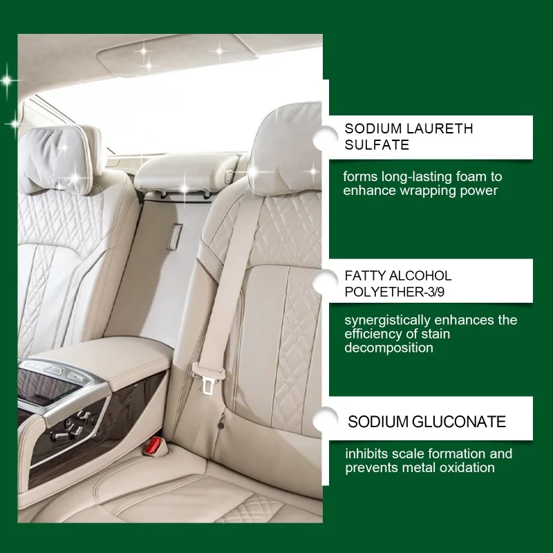 Car Glass Oil Film Cleaner - Degreasing, Anti-Fog and Water-Repellent Formula for Better Sight