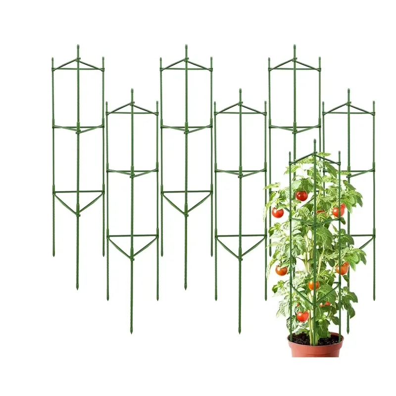Sturdy Garden Support Rack for Plants Flowers Easy Install Tomato Cage Trellis Durable Decorative for Climbing Fruits