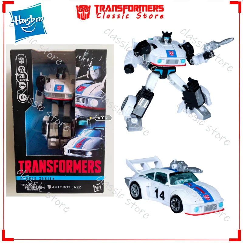 Op voorraad Klassieke Hasbro Transformers Toys Studio Series SS-86 Autobot Jazz-actiefiguren verzamelgeschenken