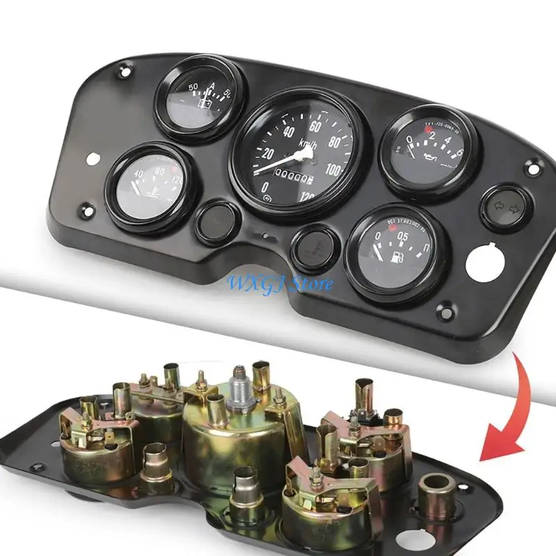 

37JE Датчик температуры воды Датчик напряжения Спидометр 5 в 1 Датчик для приборной панели автомобиля Четкое считывание и