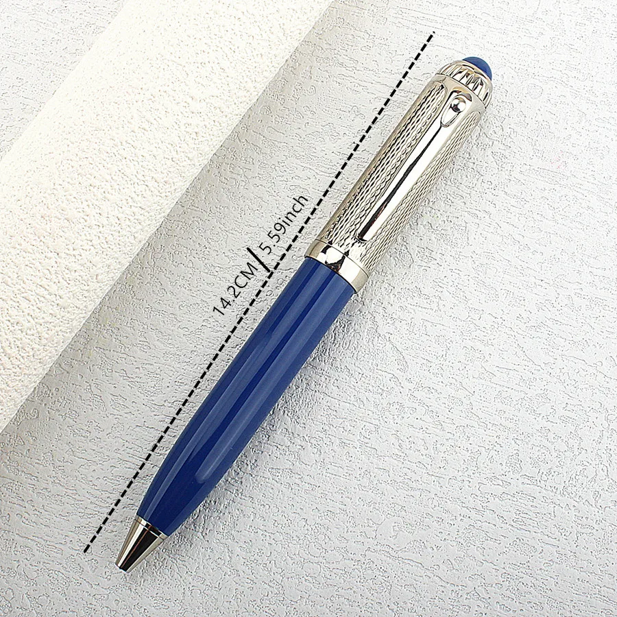High Quality Full Metal Lattice Shape Luxury Ballpoint Pen Business Men Birthday Gift Writing Pen SCHOOL STATIONERI