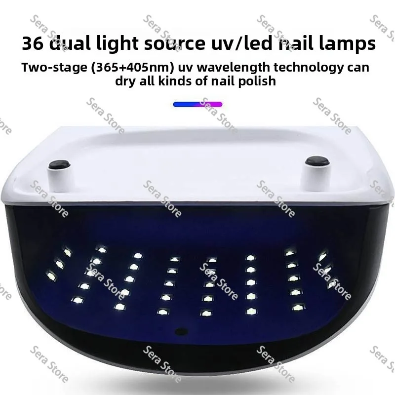 SG708 140W 3-IN-1 Nail Dust Vacuum Cleaner Electric Drill UV LED Lamp Manicure Machine Salon