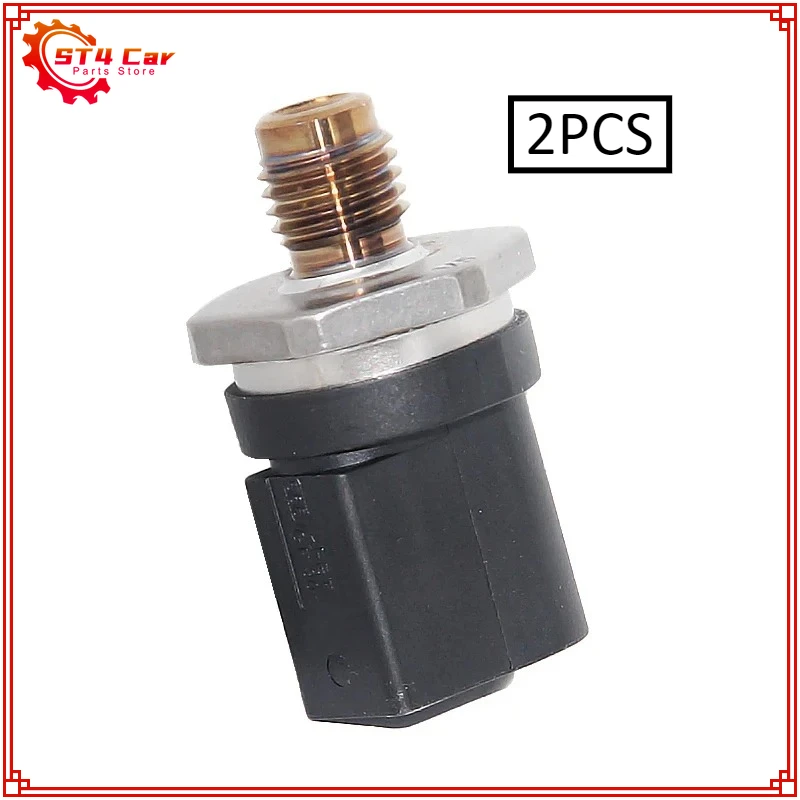 2 шт. 0281002498 3-контактный датчик давления в топливной рампе для M-ercedes B-enz A C E G M S-класс для Benz Sprinter, новый